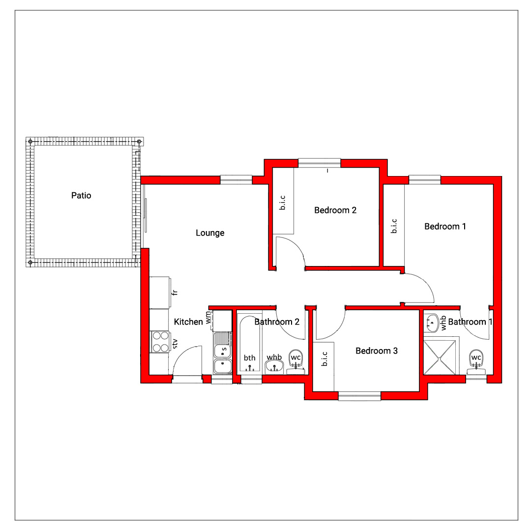Floorplan TYPE 2001