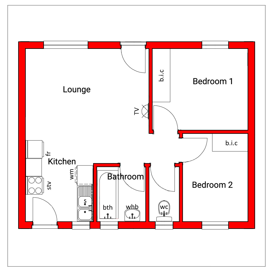 Floorplan TYPE 2304
