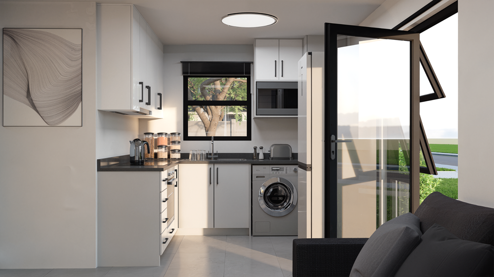 Interior Kitchen View